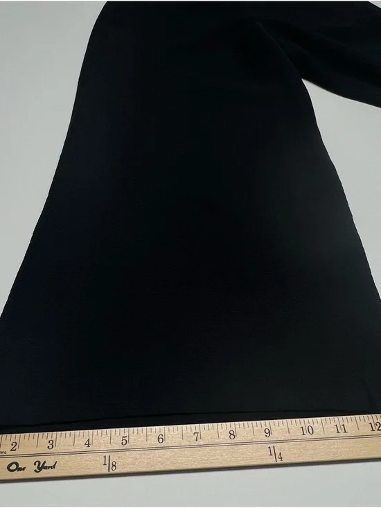 MM.LAFLEUR Dark Navy Wide Leg Pants Size 6 Career Office Workwear - Picture 9 of 10